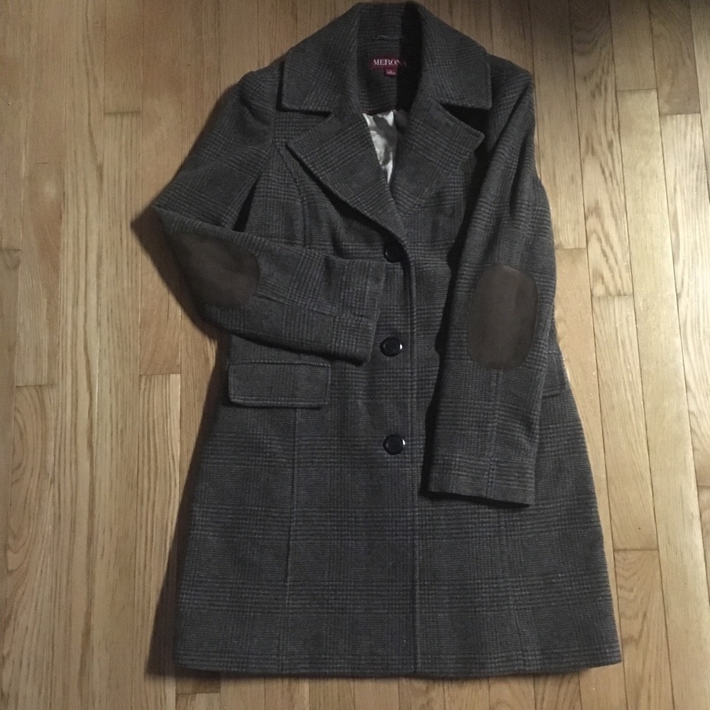 Merona Wool Blend Trench Coat